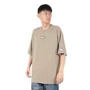 (メンズ)野球ウェア 半袖 ビッグシルエットTシャツ KHA/GRY WB6081610