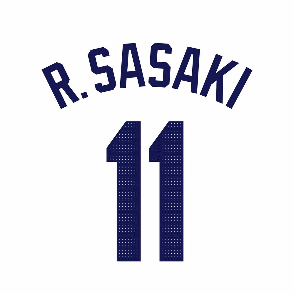 エムエルビー（MLB）（メンズ）【先行予約商品】 野球ウェア ドジャース 佐々木朗希 ネーム&ナンバー Tシャツ ホワイト ML0125SS0091-WHT