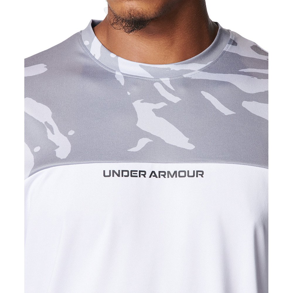 ノベルティ　半袖Tシャツ ホワイト アンダーアーマー（UNDER ARMOUR）（メンズ）野球ウェア UAヤード