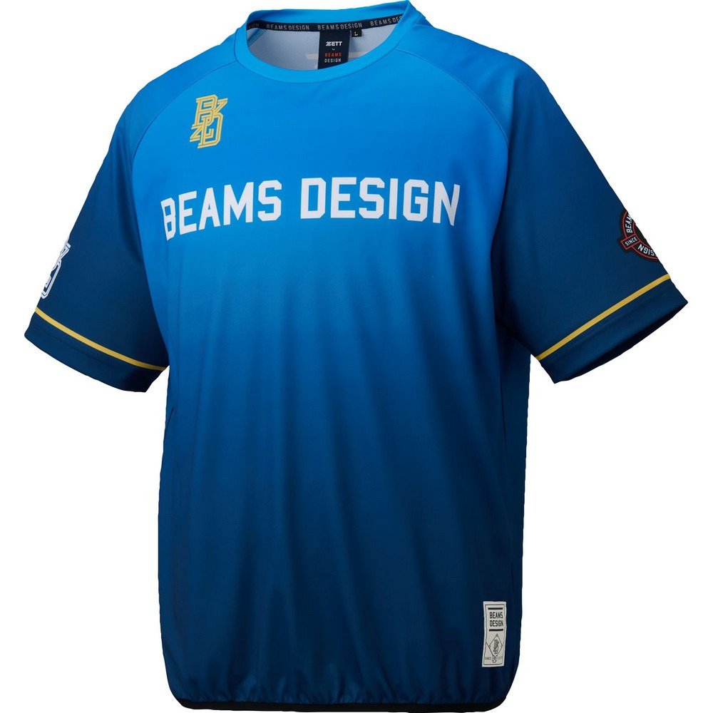 限定品　BEAMS DESIGN レイヤーシャツ ゼット（ZETT）（メンズ）野球ウェア ビームスデザイン BEAMS DESIGN