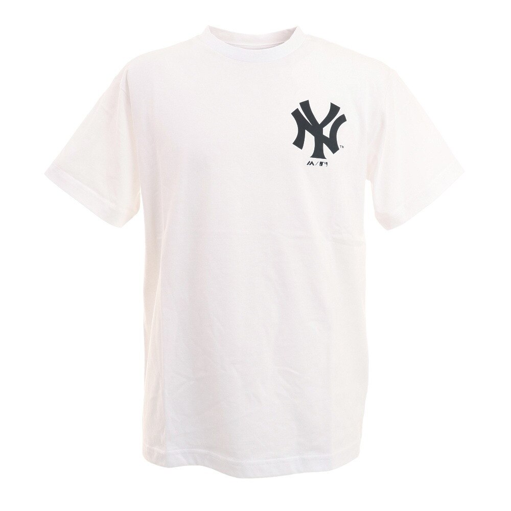 野球ウェア Nykカレッジロゴtシャツ Mm01 Ny 0s06 Wh Mj Mlb ヴィクトリア 野球ウェア Nykカレッジロゴtシャツ Mm01 Ny 0s06 Wh Mj Mlb ヴィクトリア