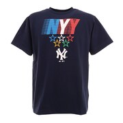 野球ウェア NYKレトロロゴTシャツ MM01-NY-0S13-NV