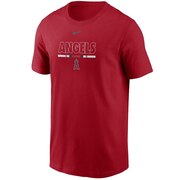Tシャツ メンズ 半袖 ロサンゼルス エンジェルス チームネーム N19962QANGM3S 【野球 スポーツ ウェア 一般】