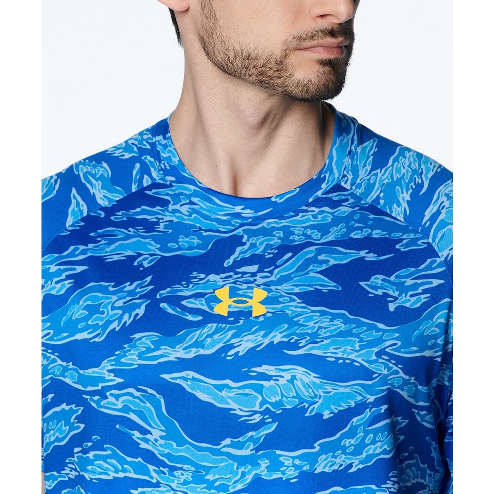 アンダーアーマー（UNDER ARMOUR）（メンズ）野球ウェア テック ノベルティ 半袖Tシャツ 1384736 400 速乾