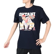 MJ・MLB（MJ・MLB）（メンズ、レディース）野球ウェア 大谷翔平 MVP記念 2023 フォト Tシャツ エンゼルス ML01-23FW-0007 NAVY