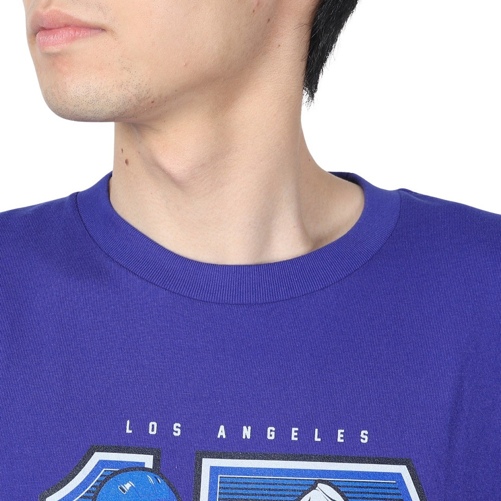 MJ・MLB（MJ・MLB）（メンズ、レディース）野球ウェア 大谷翔平 BACK SHOT LAD Tシャツ ジャパンブルー