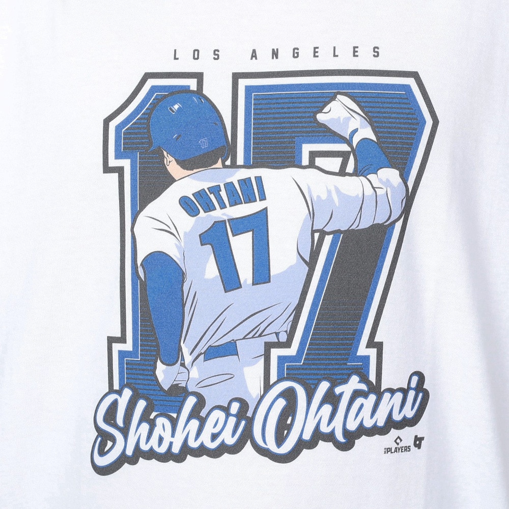 MJ・MLB（MJ・MLB）（メンズ、レディース）野球ウェア 大谷翔平 BACK SHOT LAD Tシャツ ホワイト