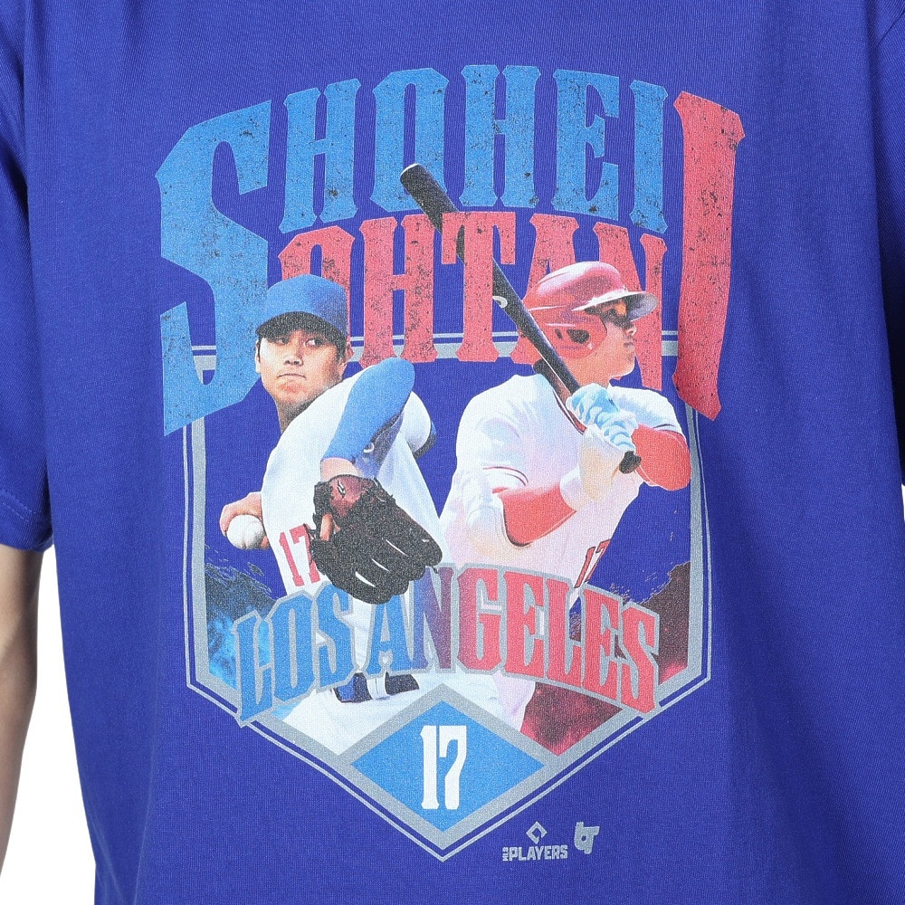 MJ・MLB（MJ・MLB）（メンズ、レディース）野球ウェア SHOHEI LA Tシャツ ジャパンブルー