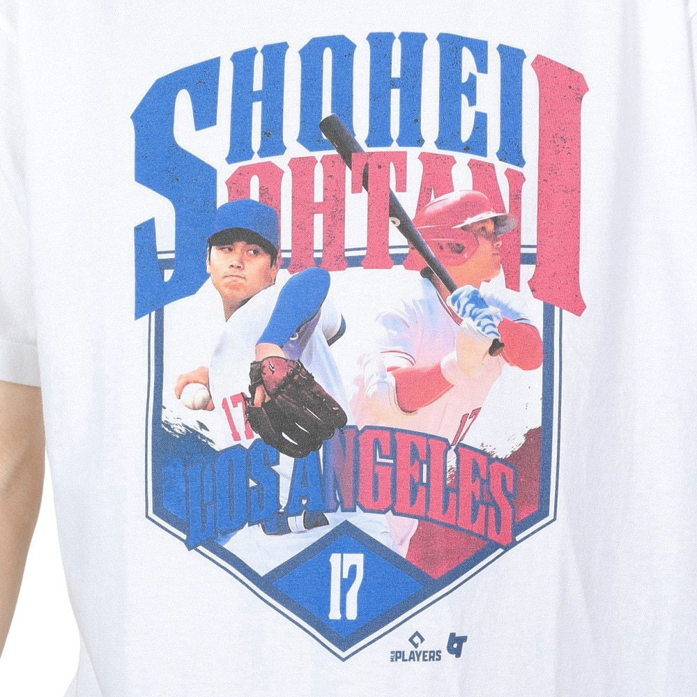 MJ・MLB（MJ・MLB）（メンズ、レディース）野球ウェア SHOHEI LA Tシャツ ホワイト