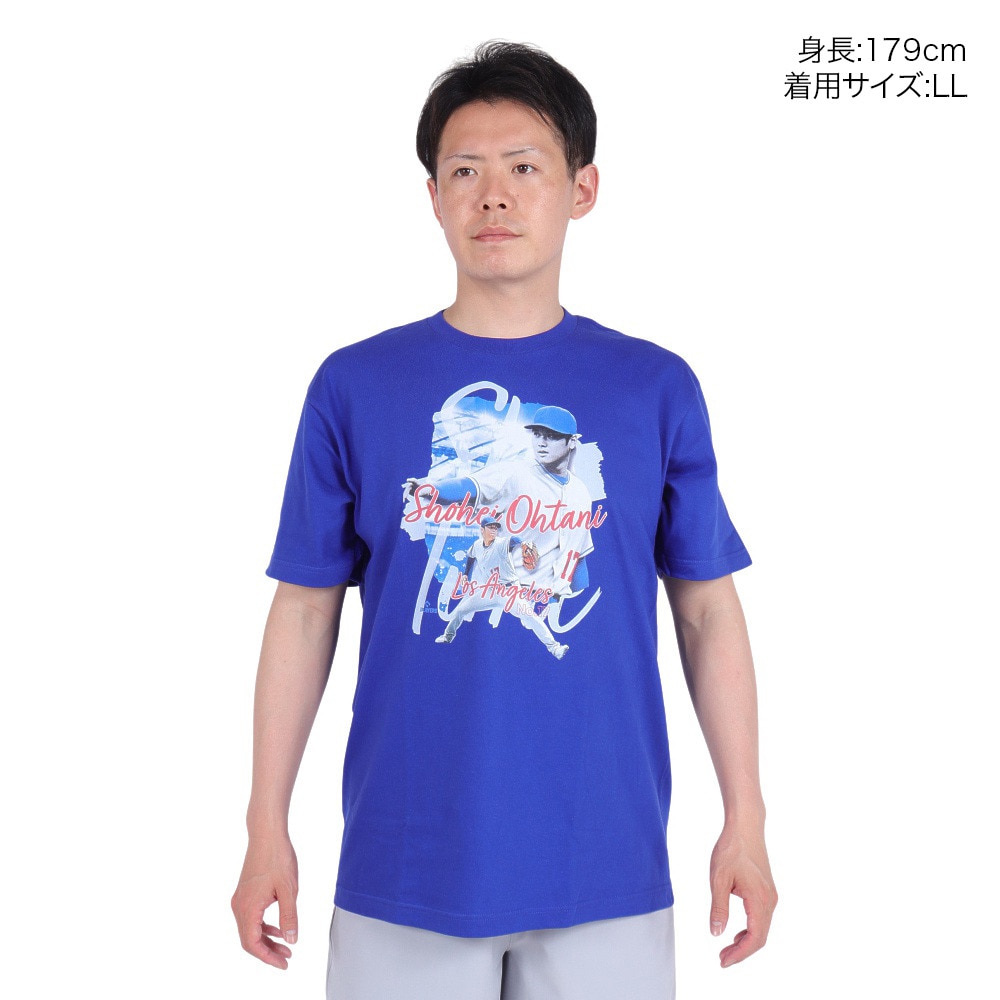 MJ・MLB（MJ・MLB）（メンズ）野球ウェア Sho‐time Strike 大谷翔平 半袖Tシャツ