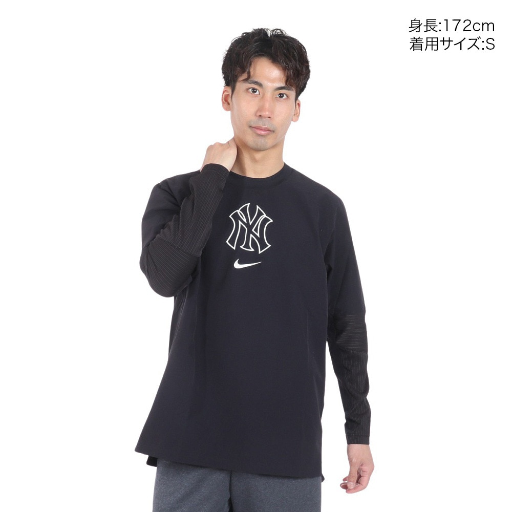 エムエルビー（MLB）（メンズ）野球ウェア Pullover 長袖シャツ 015C-11L5-NK-5Z2