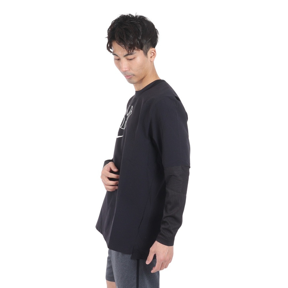 エムエルビー（MLB）（メンズ）野球ウェア Pullover 長袖シャツ 015C-11L5-NK-5Z2