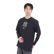 (メンズ)野球ウェア Pullover 長袖シャツ 015C-11L5-NK-5Z2