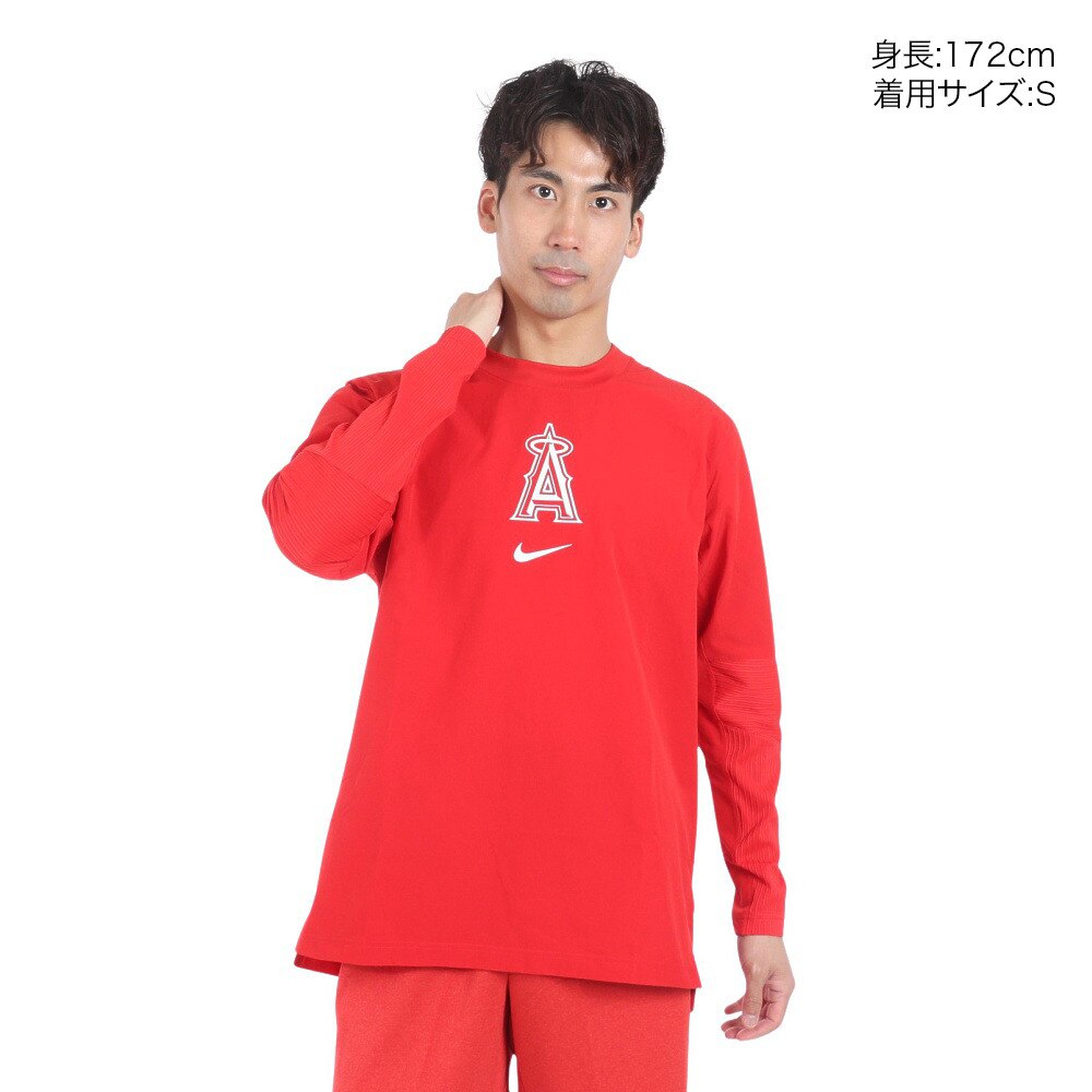 エムエルビー（MLB）（メンズ）野球ウェア Pullover 長袖シャツ 015C-163N-ANG-5Z2