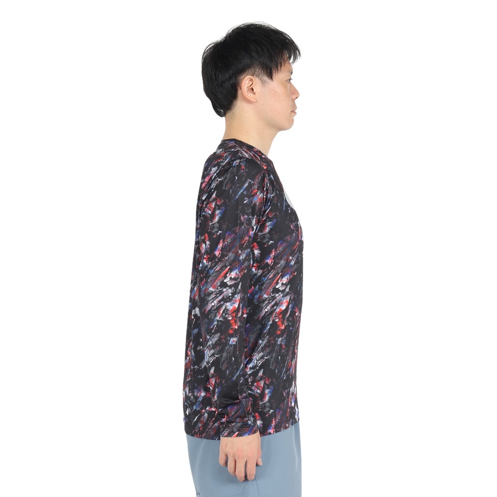 オークリー（OAKLEY）（メンズ）野球ウェア Striking Qd ロングスリーブ グラフィック Tシャツ 6.0 FOA407101-00G
