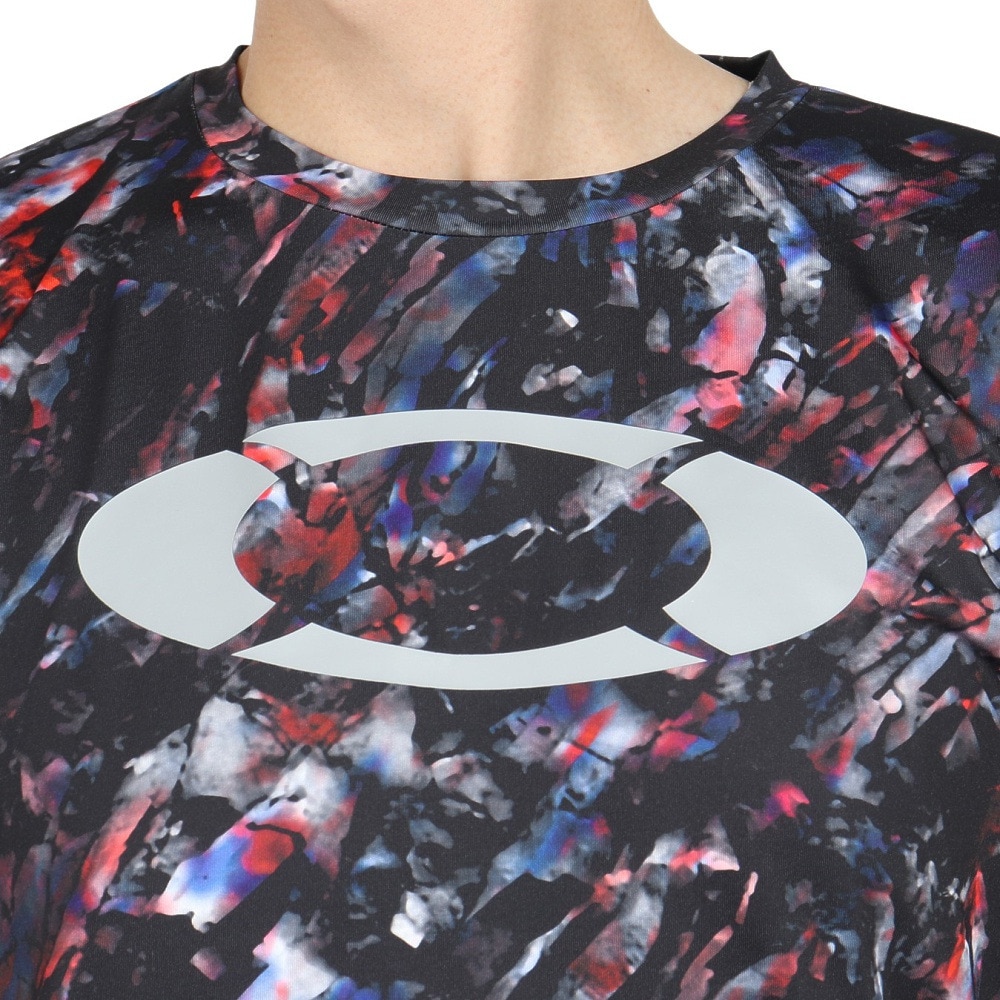 オークリー（OAKLEY）（メンズ）野球ウェア Striking Qd ロングスリーブ グラフィック Tシャツ 6.0 FOA407101-00G