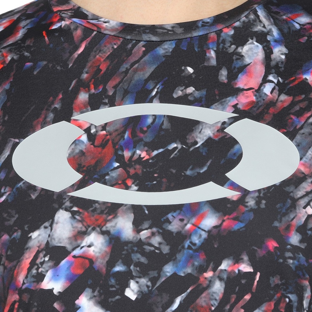 オークリー（OAKLEY）（メンズ）野球ウェア Striking Qd ロングスリーブ グラフィック Tシャツ 6.0 FOA407101-00G
