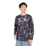 (メンズ)野球ウェア Striking Qd ロングスリーブ グラフィック Tシャツ 6.0 FOA407101-00G