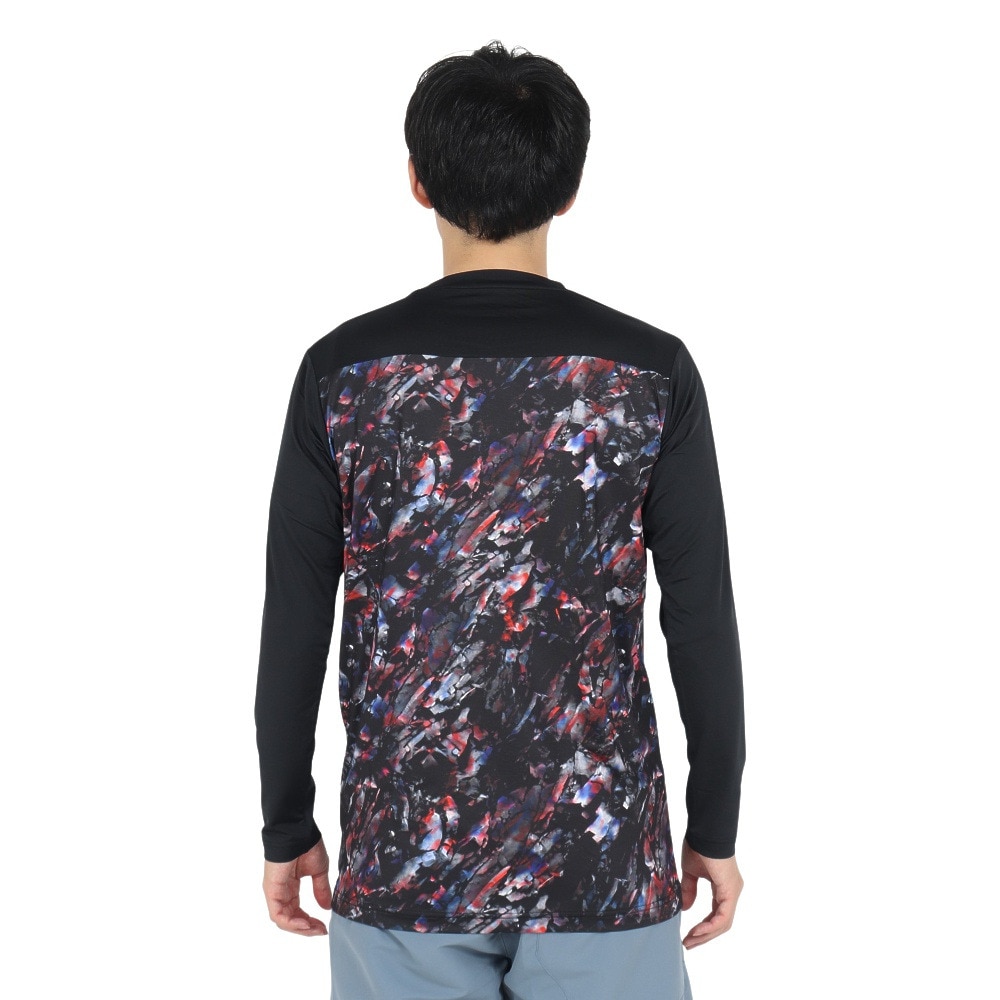 オークリー（OAKLEY）（メンズ）野球ウェア Striking Qd ロングスリーブ Dual Tシャツ 6.0 FOA407102-00G