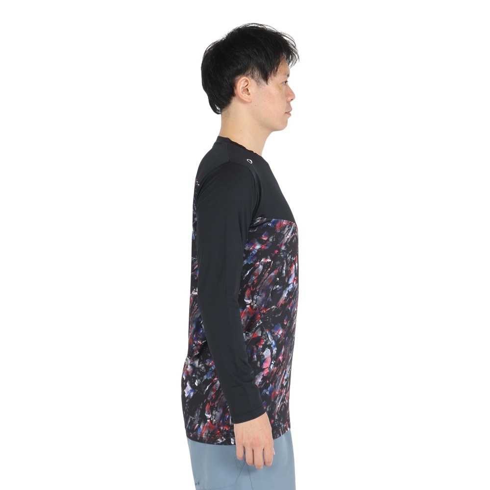 オークリー（OAKLEY）（メンズ）野球ウェア Striking Qd ロングスリーブ Dual Tシャツ 6.0 FOA407102-00G