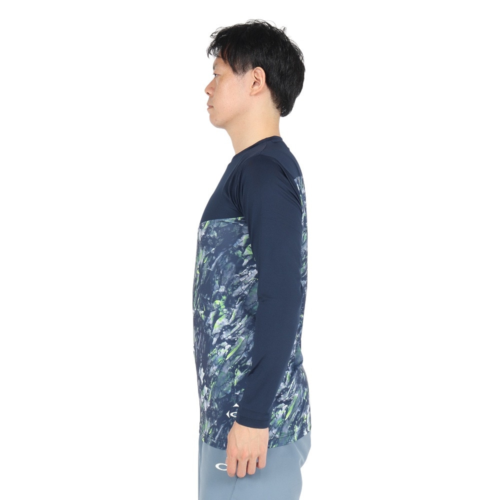 オークリー（OAKLEY）（メンズ）野球ウェア Striking Qd ロングスリーブ Dual Tシャツ 6.0 FOA407102-66V