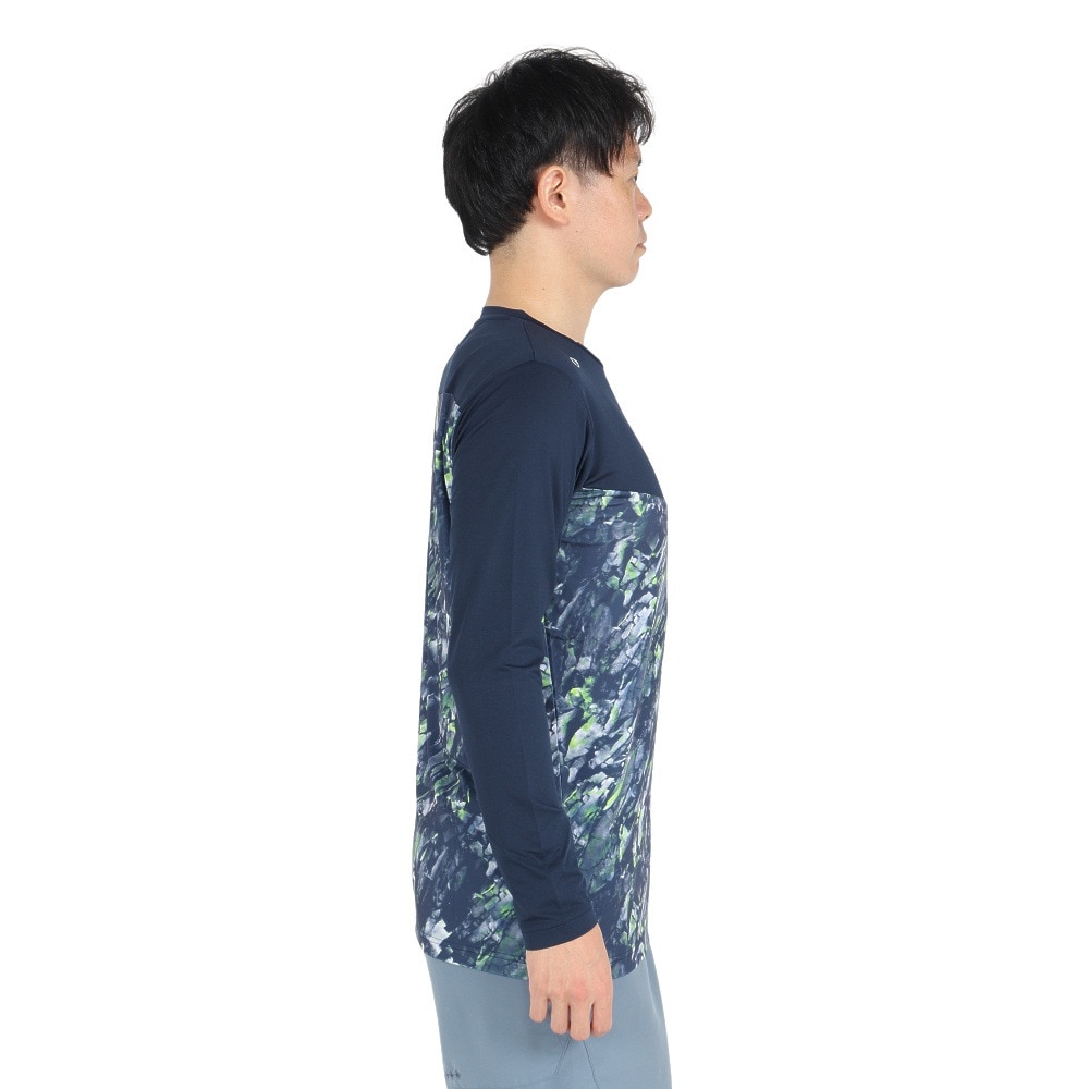 オークリー（OAKLEY）（メンズ）野球ウェア Striking Qd ロングスリーブ Dual Tシャツ 6.0 FOA407102-66V