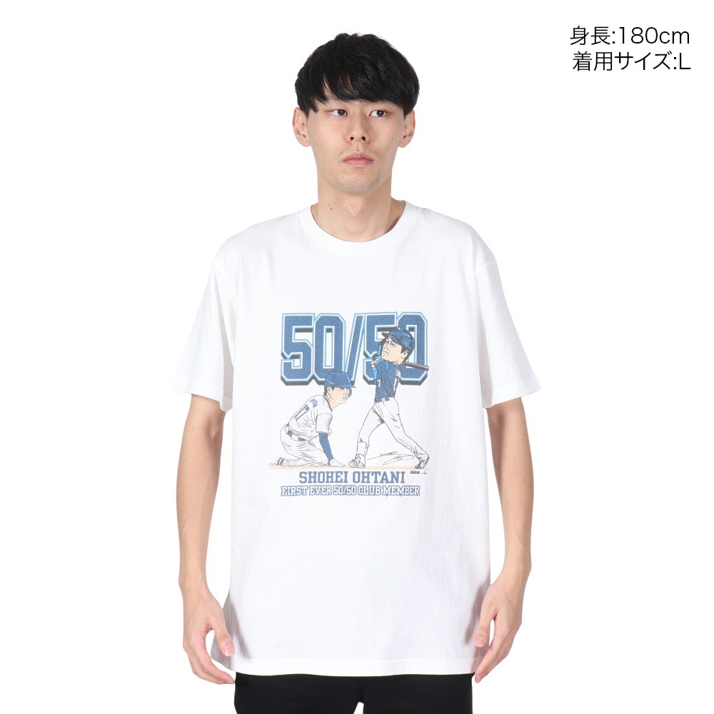 【予約販売】大谷翔平 2024 ナショナルリーグ MVP 受賞記念 Tシャツ 半袖 ネーム＆ナンバー 背番号 大人 メンズ レディース ユニセックス  ML0124FW76 ドジャース 大谷 グッズ ウエア ウェア 半袖シャツ MLB メジャーリーグ 記念グッズ 記念アイテム Fanatics