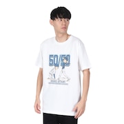 (メンズ)野球ウェア 大谷翔平 MLB PLAYERS OHTANI 50/50 クラブ Tシャツ ホワイト 4474-1753 09