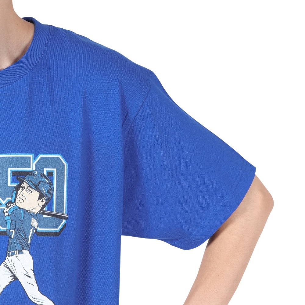 MJ・MLB（MJ・MLB）（メンズ）大谷翔平 Tシャツ 50/50 野球ウェア ドジャース OHTANI 4474-1753 60