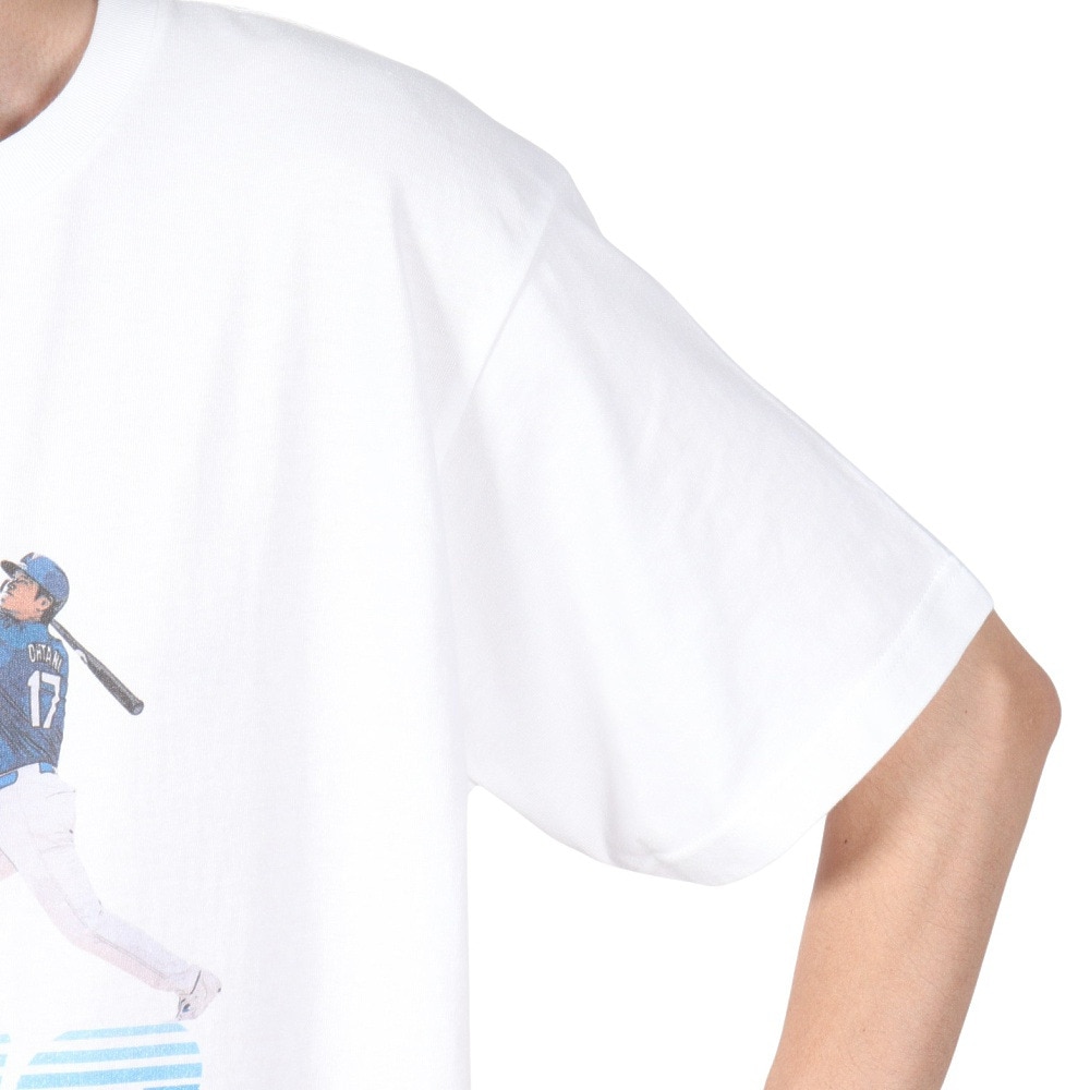 MJ・MLB（MJ・MLB）（メンズ）野球ウェア 大谷翔平 MLB PLAYERS OHTANI 50/50 LIGHTNING Tシャツ ホワイト 4474-1753 90