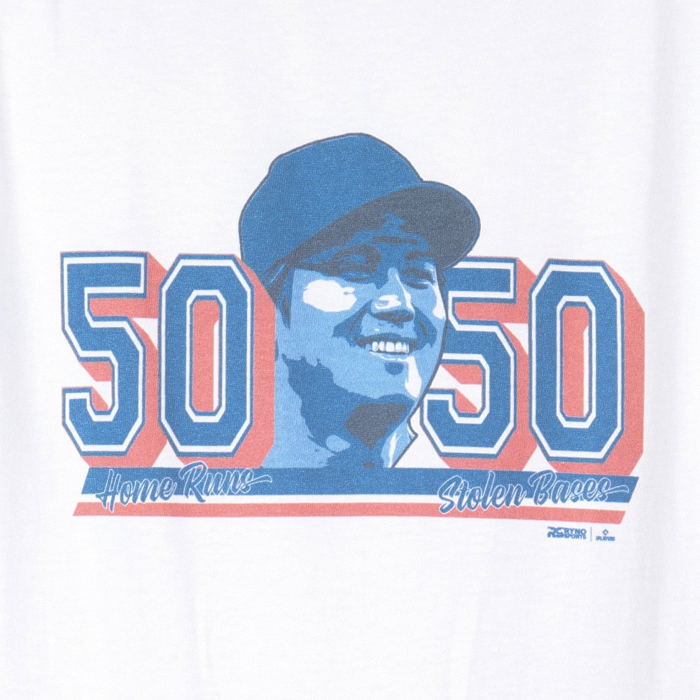 MJ・MLB（MJ・MLB）（メンズ）大谷翔平 Tシャツ 50/50 野球ウェア ドジャース OHTANI 4474-1753 92