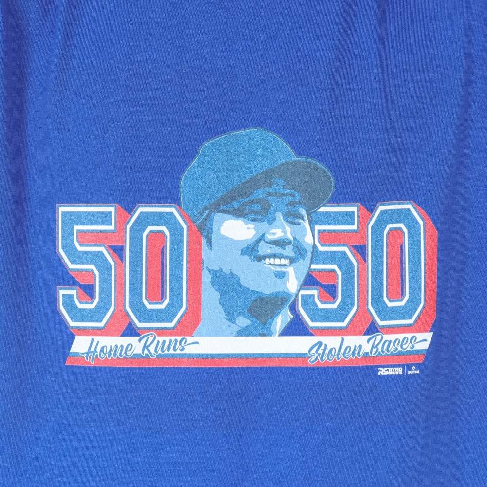 MJ・MLB（MJ・MLB）（メンズ）大谷翔平 Tシャツ 50/50 野球ウェア ドジャース OHTANI 4474-1753 93