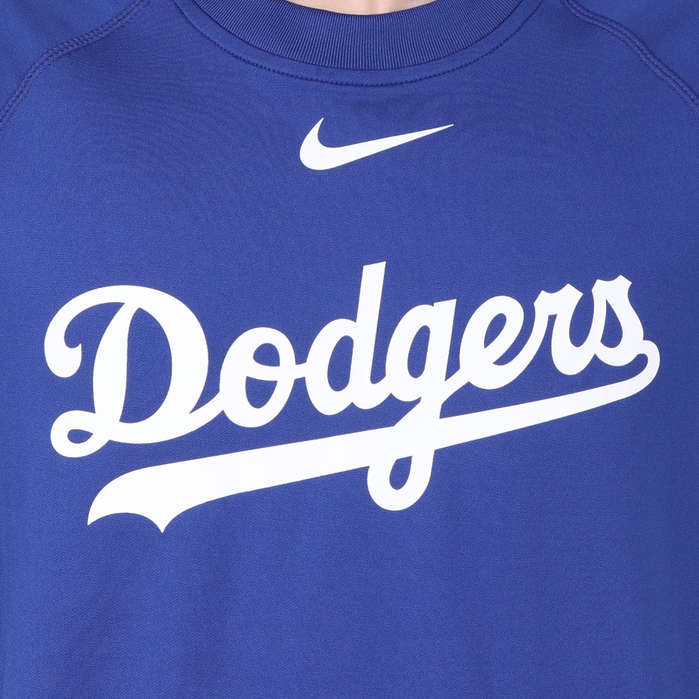 エムエルビー（MLB）（メンズ）野球ウェア 長袖クルーネック プルオーバー ロサンゼルス ドジャース 013D-11L6-LD-HHA