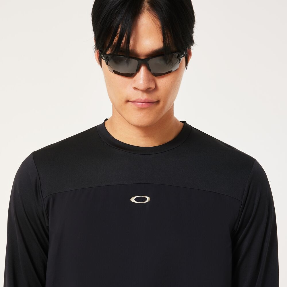 オークリー（OAKLEY）（メンズ）野球ウェア STRIKING QD 長袖SHIELD Tシャツ 8.0 FOA408262-02E