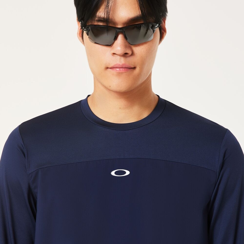 オークリー（OAKLEY）（メンズ）野球ウェア STRIKING QD 長袖SHIELD Tシャツ 8.0 FOA408262-6AC