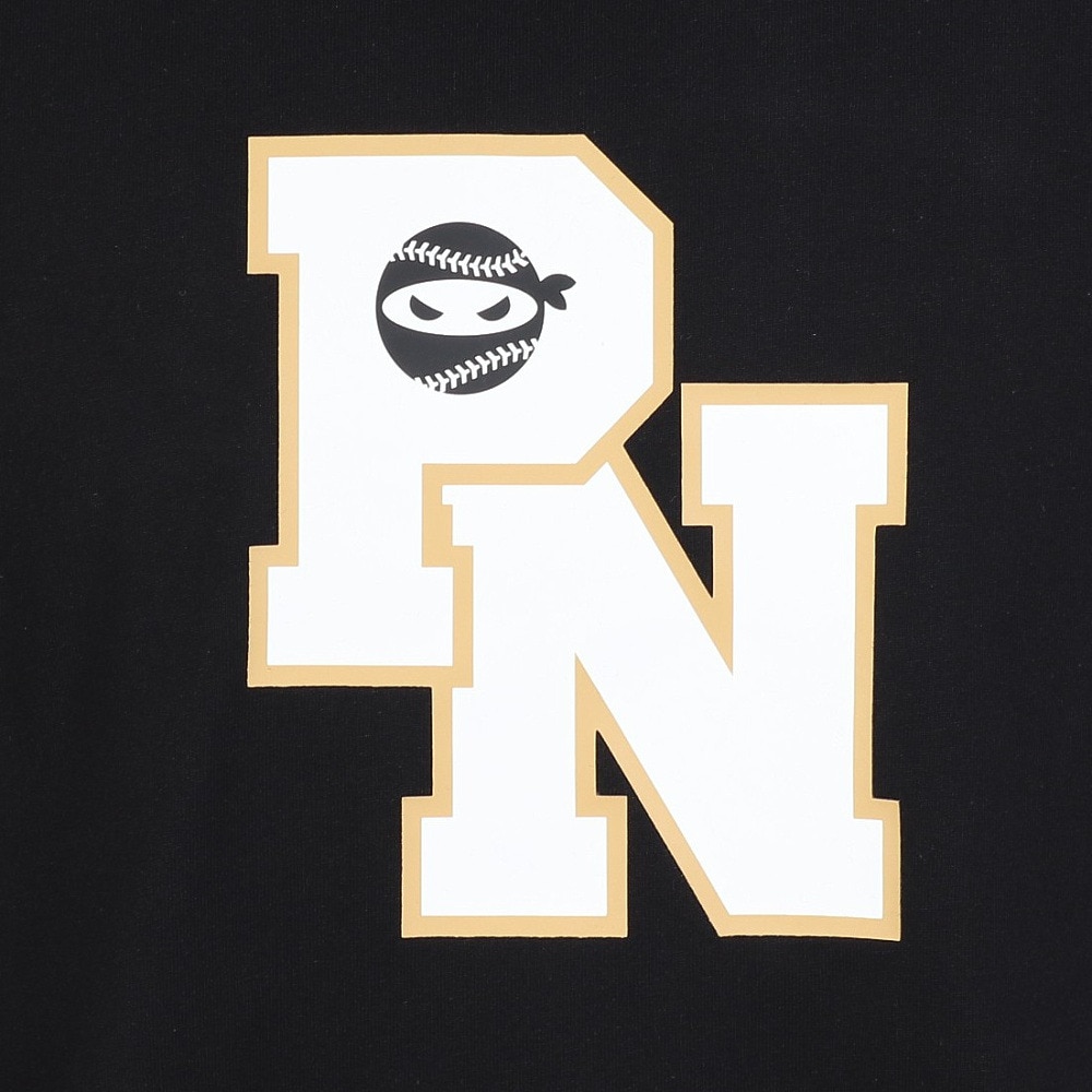 PITCHING NINJA（PITCHING NINJA ）（メンズ）野球ウェア PNロゴ 長袖Tシャツ OT0325FW0001-BLK