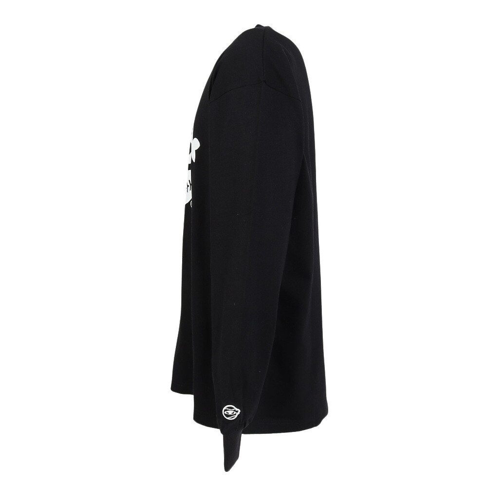 PITCHING NINJA（PITCHING NINJA ）（メンズ）野球ウェア ロゴ 長袖Tシャツ OT0325FW0005-BLK