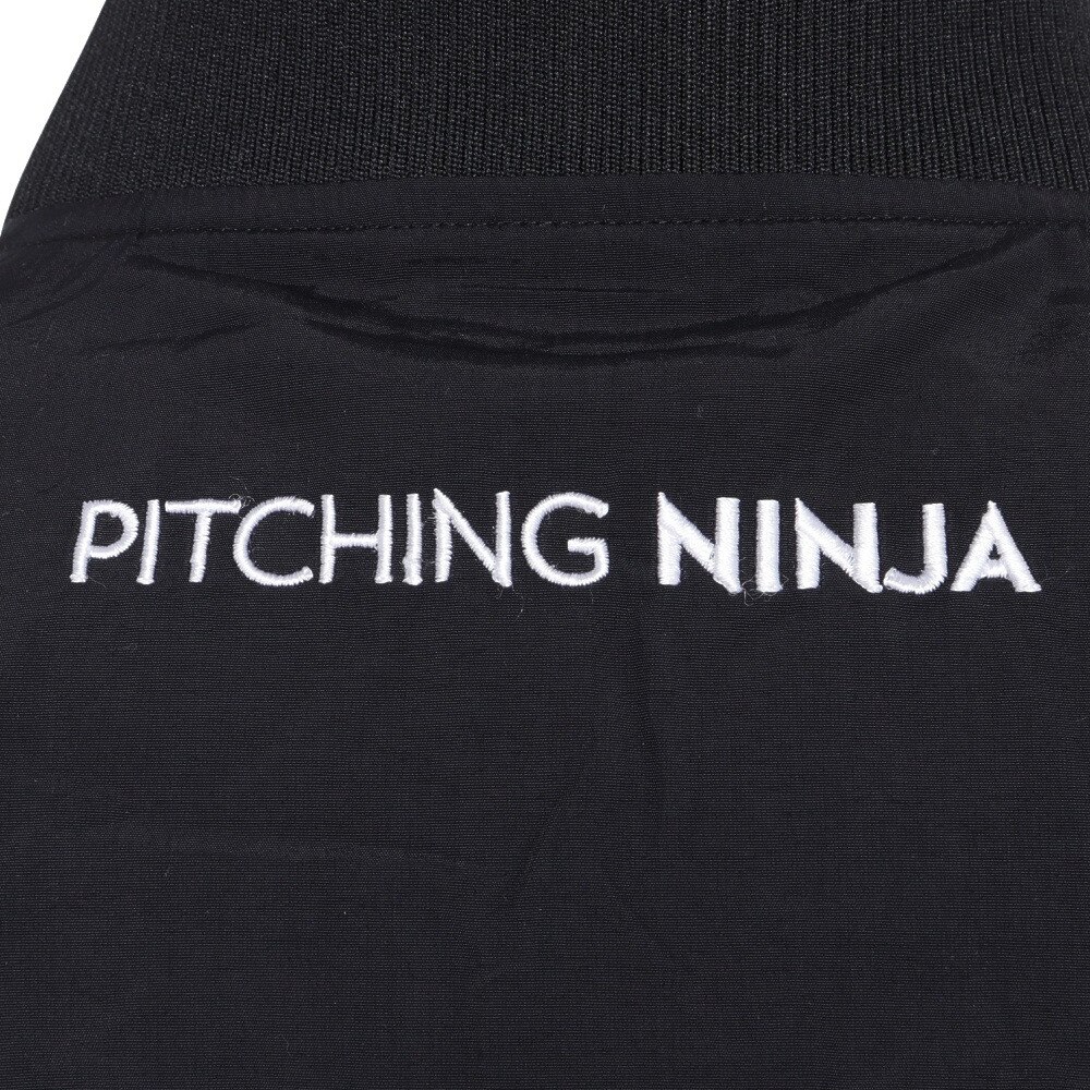 PITCHING NINJA（PITCHING NINJA ）（メンズ）ピッチングニンジャ 野球ウェア コーチ ジャケット OT2324FW0001-BLK