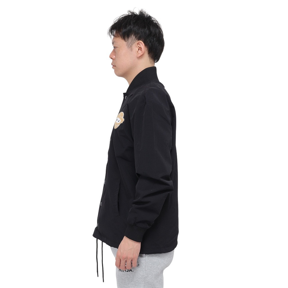 PITCHING NINJA（PITCHING NINJA ）（メンズ）ピッチングニンジャ 野球ウェア コーチ ジャケット OT2324FW0001-BLK