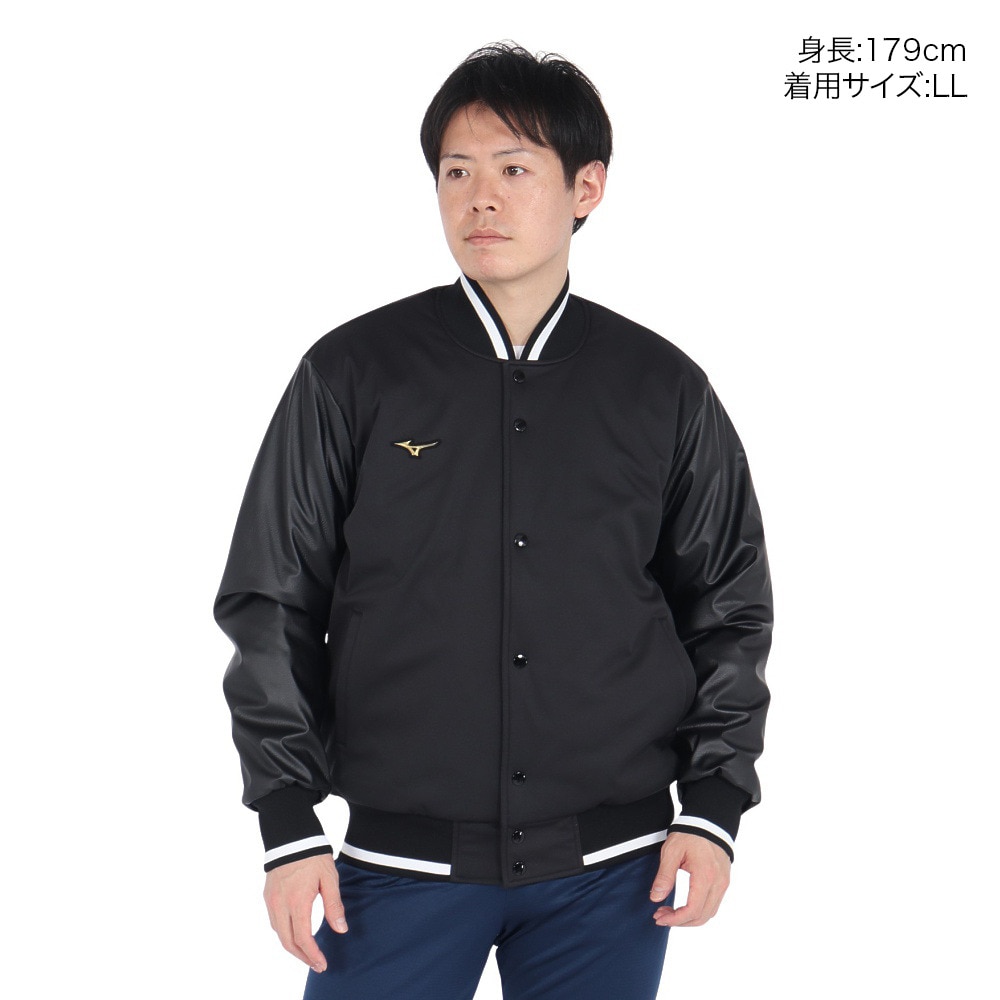ミズノ（MIZUNO）（メンズ、レディース）野球ウェア ミズノプロ テックフィルブレスサーモ グラウンドコート 12JEBB7209