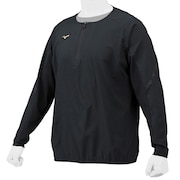 ミズノ(MIZUNO)(メンズ)野球ウェア ミズノプロ ハーフジップ トレーニングジャケット 12JE1J7109