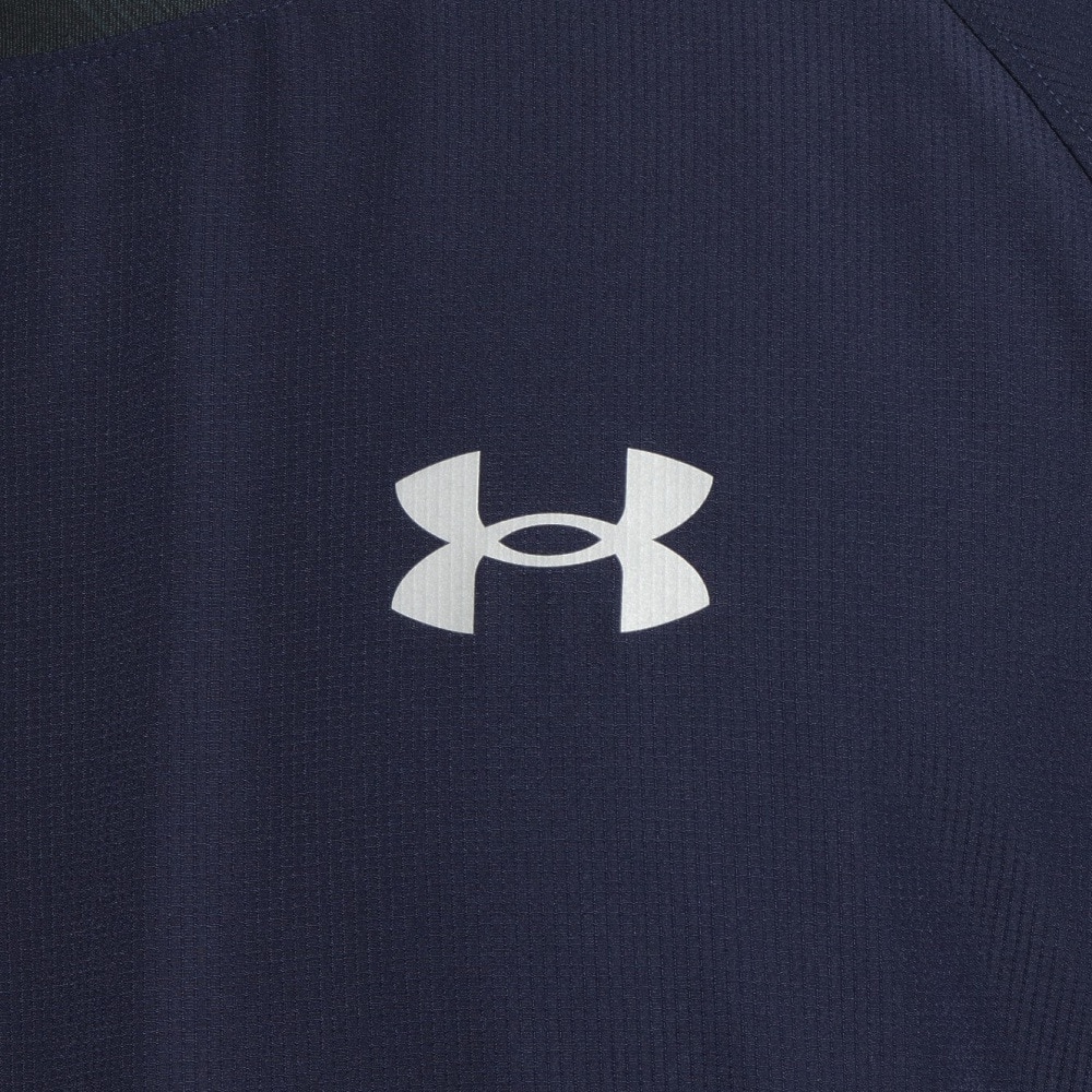 アンダーアーマー（UNDER ARMOUR）（メンズ）野球ウェア Vネック メッシュ ロングスリーブ ジャケット 1375379 410