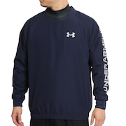 アンダーアーマー（UNDER ARMOUR）（メンズ）野球ウェア Vネック メッシュ ロングスリーブ ジャケット 1375379 410