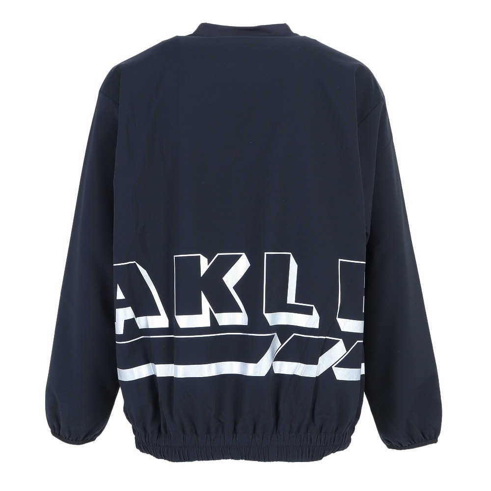 オークリー（OAKLEY）（メンズ）野球 ウェア ウインドブレーカー Striking Wind Ls Pullover 2.0 FOA404162-02E 撥水 防風