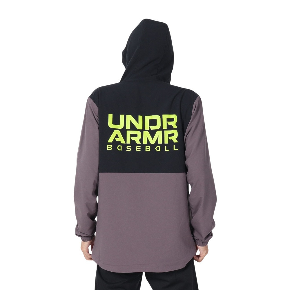 アンダーアーマー（UNDER ARMOUR）（メンズ）野球ウェア ストレッチウーブン フルジップ ジャケット 1378243 002