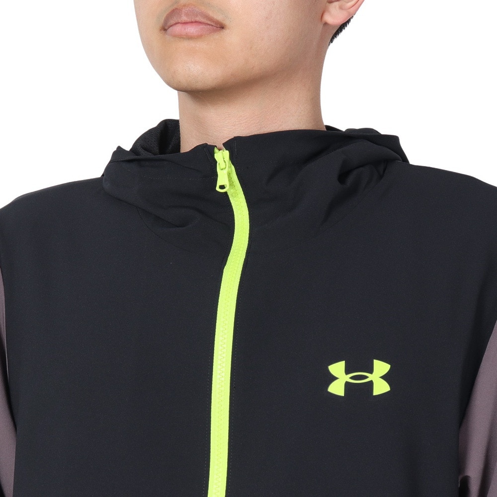 アンダーアーマー（UNDER ARMOUR）（メンズ）野球ウェア ストレッチウーブン フルジップ ジャケット 1378243 002