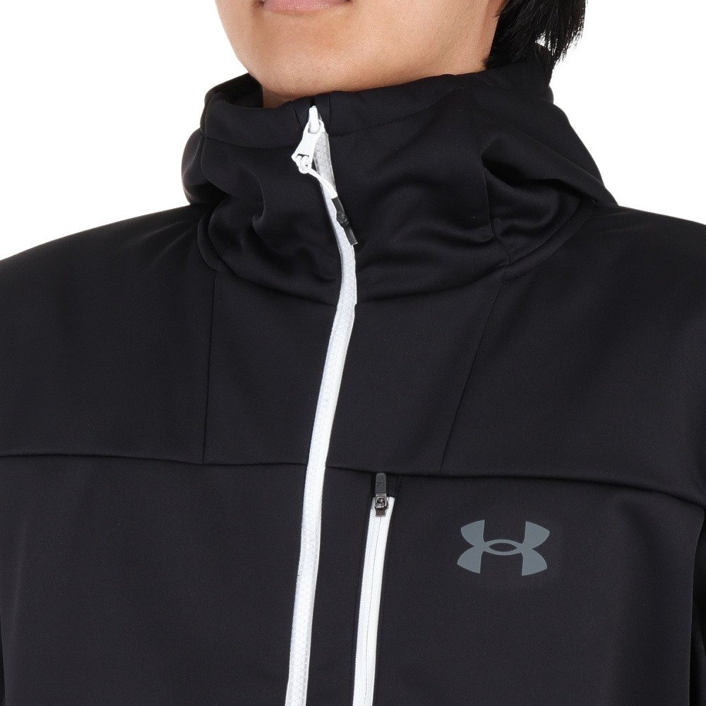 アンダーアーマー（UNDER ARMOUR）（メンズ）野球ウェア ウインターニット 3レイヤー フルジップ ジャケット 1381251 001