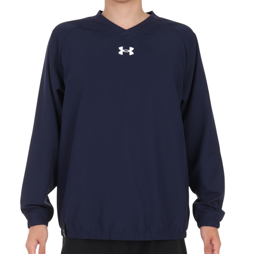 アンダーアーマー（UNDER ARMOUR）（メンズ）野球ウェア Vネック ジャケット 1381263 410