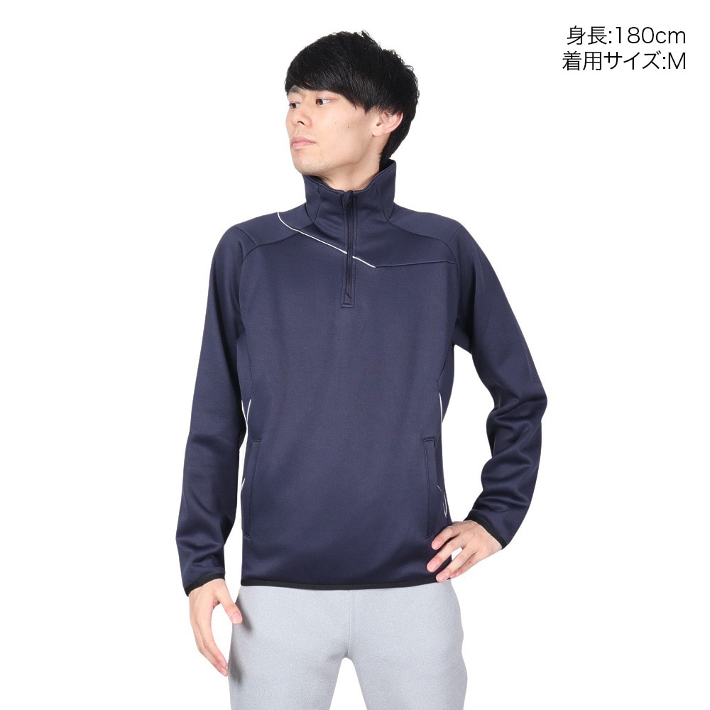 デサント（DESCENTE）（メンズ）野球ウェア バリアフリース ジャケット DBX-2762 SNVY