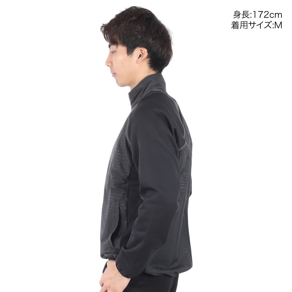 ミズノ（MIZUNO）（メンズ、レディース）野球ウェア ハイブリッドハーフZIPジャケット 12JE8V4709